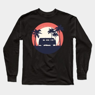 sunset design t-shirt Long Sleeve T-Shirt